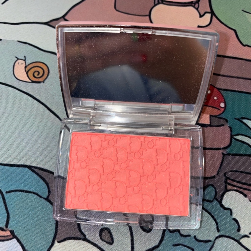 Dior backstage rosy glow blush in coral